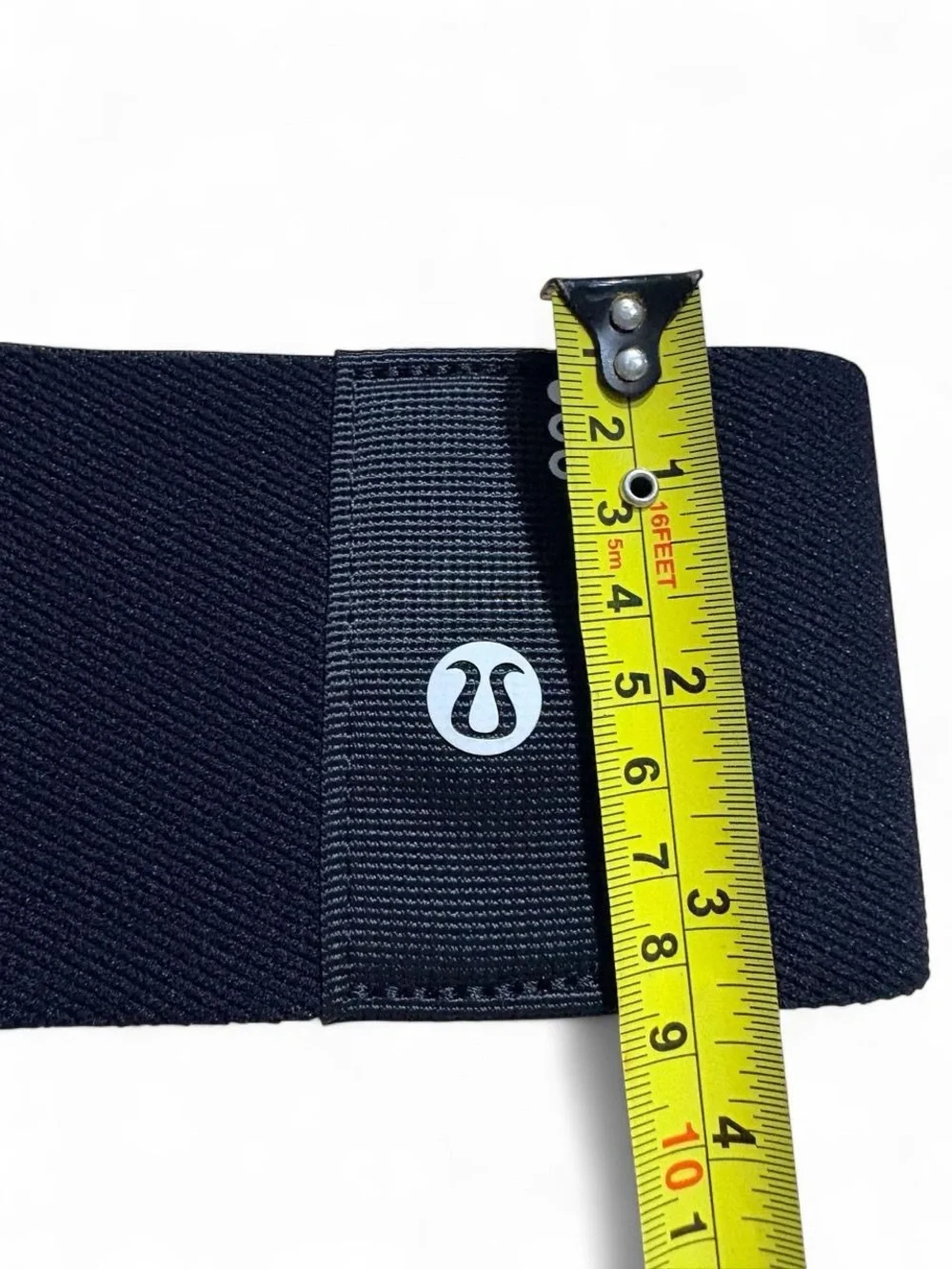 lululemon athletica Black Resistance Fabric Loop Band
